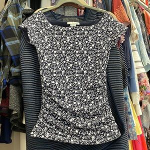 Boden fitted boatneck top